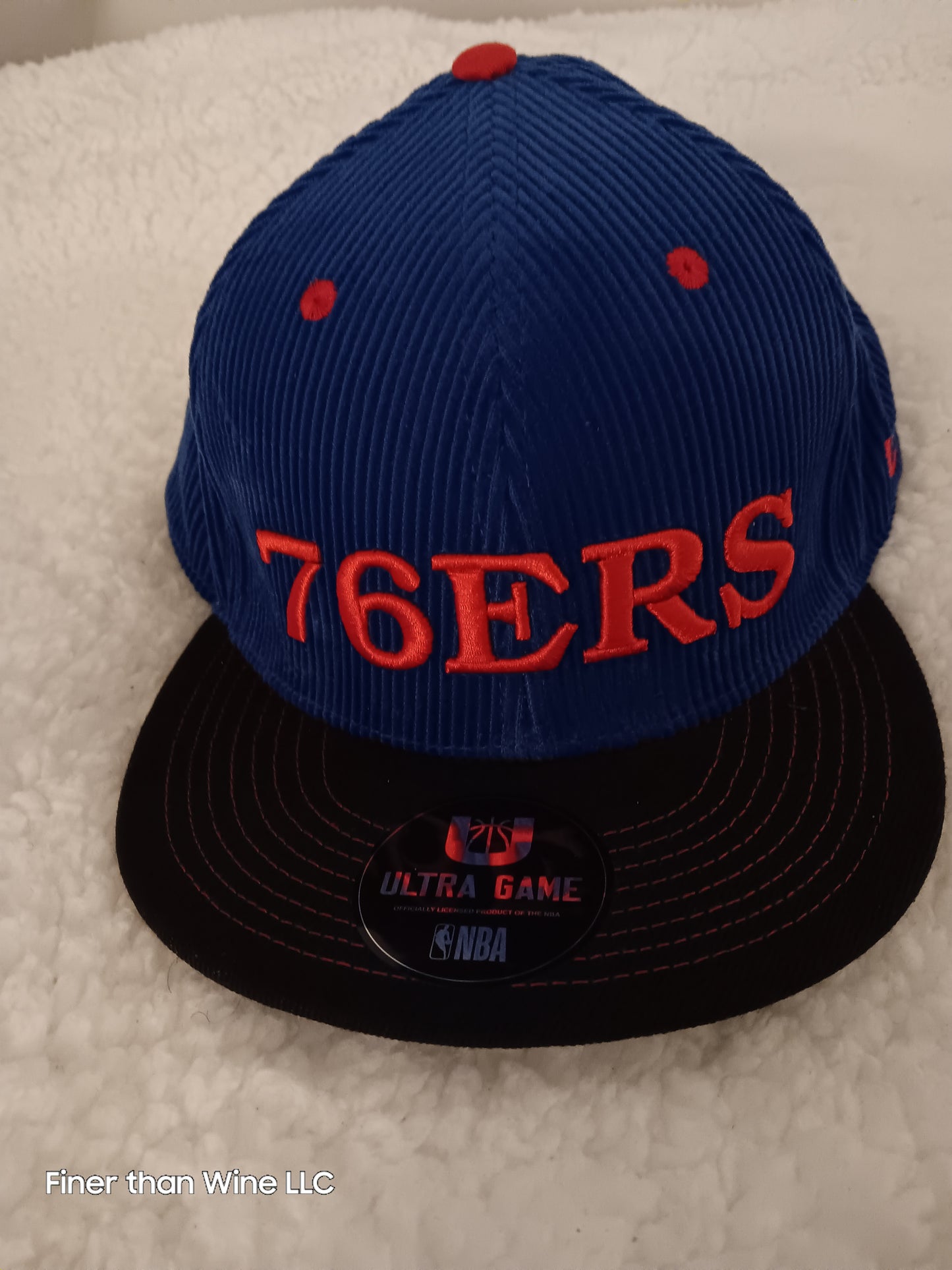 76ers Ultra Game Corduroy snapback cap