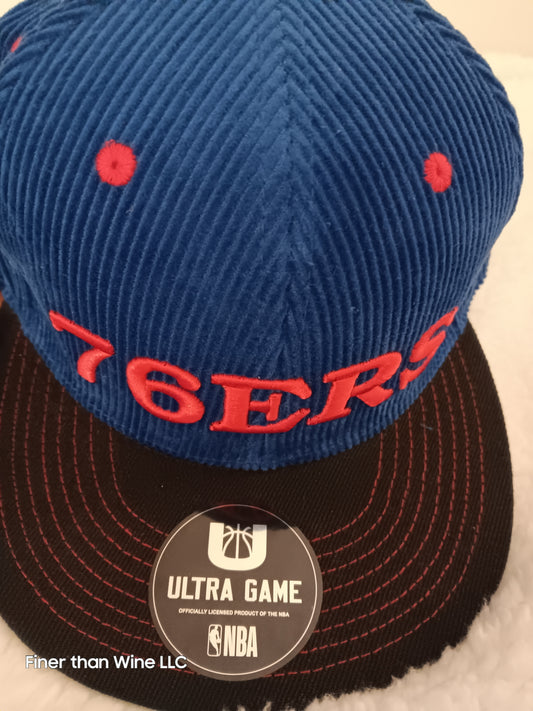 76ers Ultra Game Corduroy snapback cap