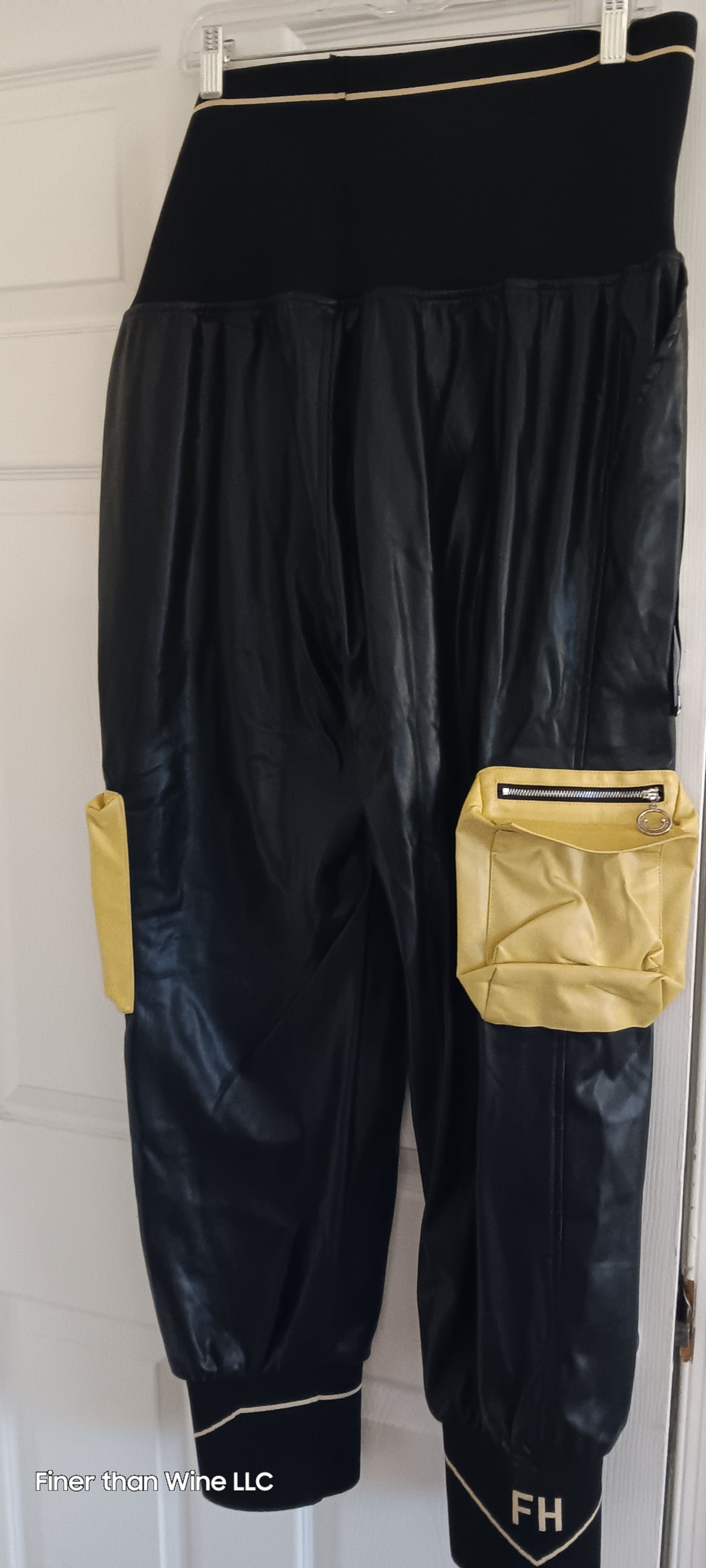 For Her NYC leather jeggings