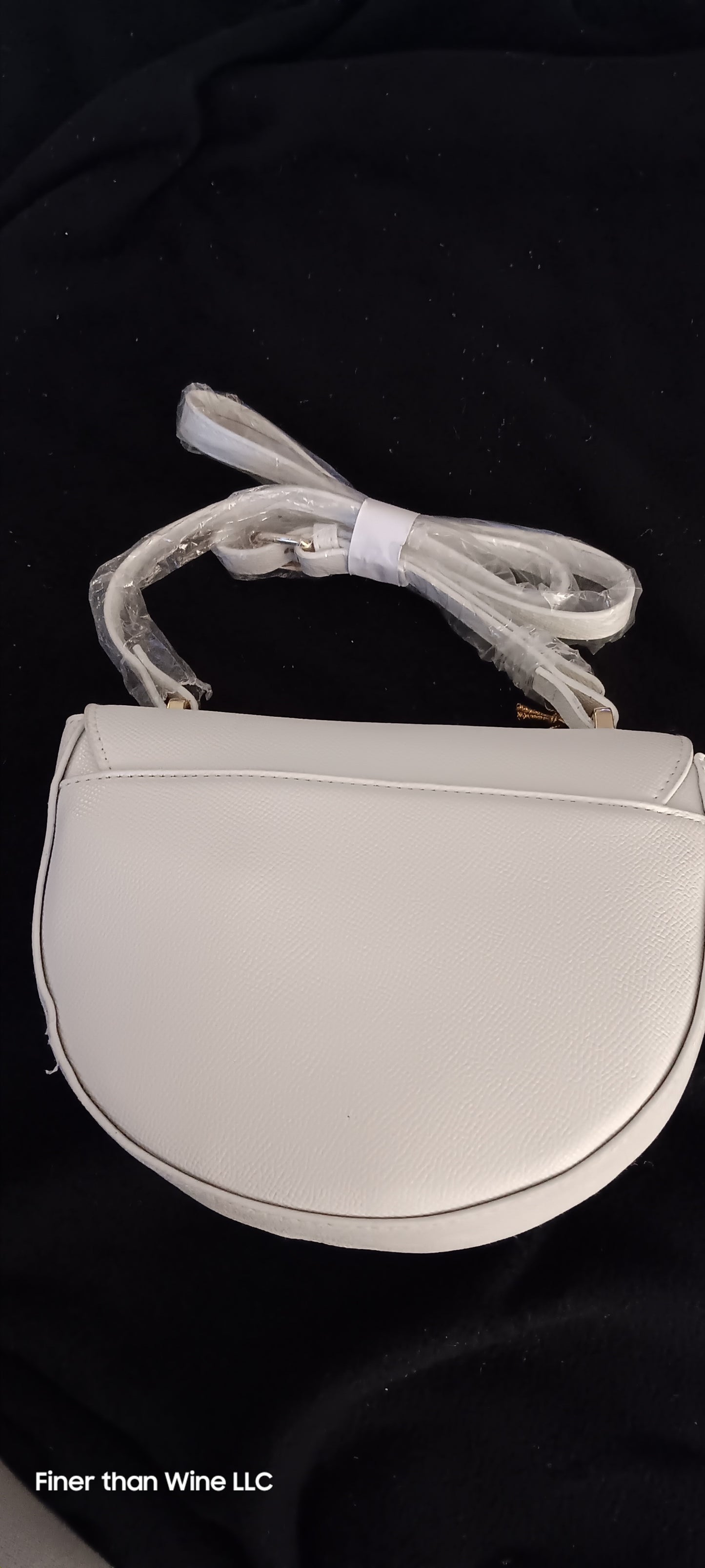 Bebe Gabriel Saddle Crossbody purse