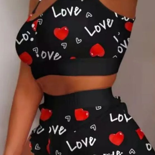 Love All Over Me PJ Set